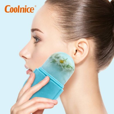 Skin Care Beauty Lifting Tool Silicone Ice Cube Trays Ice Globe Ice Balls Face Massager