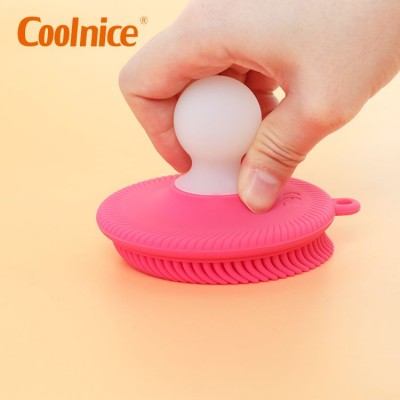 Silicone Body Cleaner Brush Soft Massage Silicone Brush Cleaner